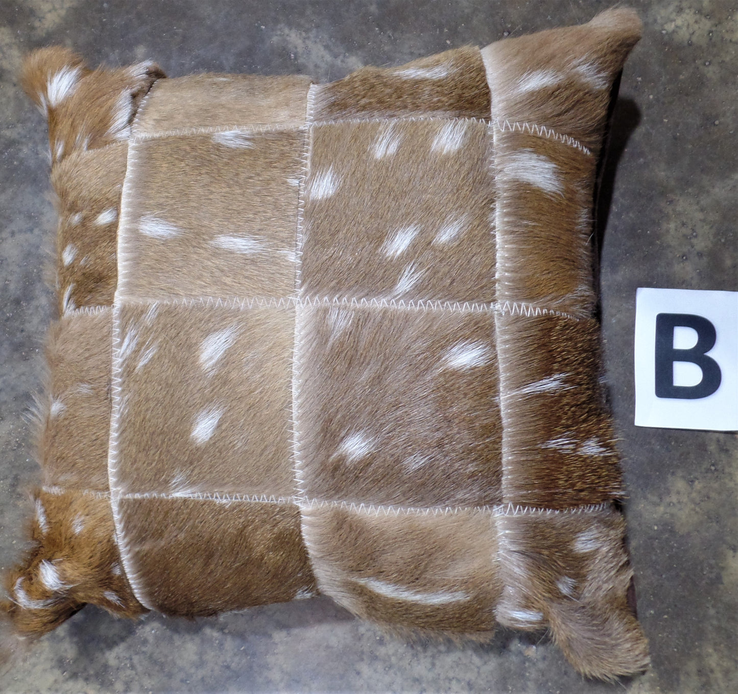 16" AXIS PATCHWORK PILLOW
