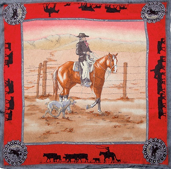 Anniversary Bay Red Limited Edition Silk Scarf