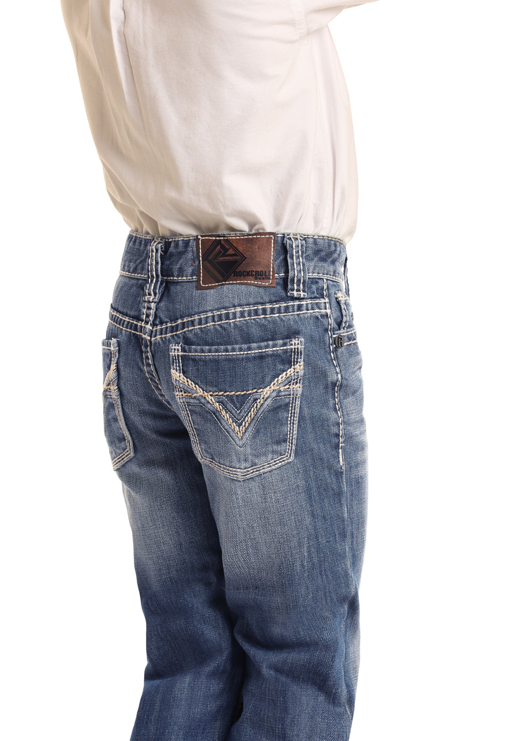 Rock and Roll Boy's BB Gun Bootcut Jeans