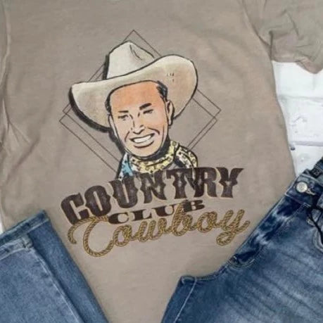 COUNTRY CLUB COWBOY TEE SHIRT