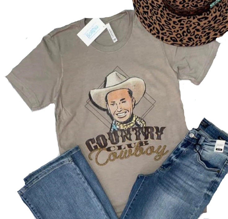 COUNTRY CLUB COWBOY TEE SHIRT
