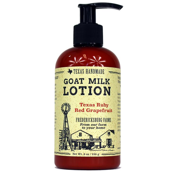 FREDERICKSBURG FARM RED GRAPEFRUIT GOAT MILK LOTION