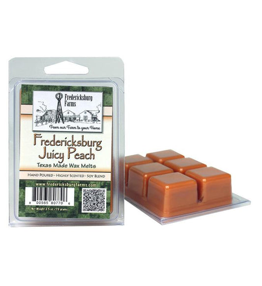 FREDERICKSBURG FARMS JUICY PEACH WAX MELTS