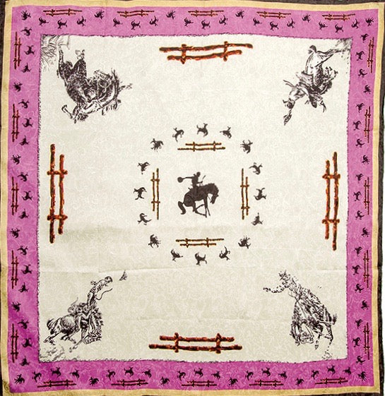 Fences Ivory Limited Edition Silk Scarf