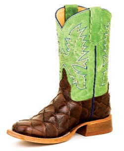 HORSE POWER CHOCOLATE FILET FO FISH BOYS BOOTS | FREDERICKSBURG Yee Haw Ranch Outfitters HORSE POWER CHOCOLATE FILET FO FISH BOYS BOOTS | FREDERICKSBURG Yee Haw Ranch Outfitters