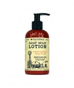 FREDERICKSBURG FARMS JUICY PEACH GOAT MILK LOTION
