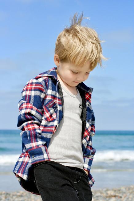 Knuckleheads "Malone" Long Sleeve Quilted Plaid Flannel Rockabilly Shirt