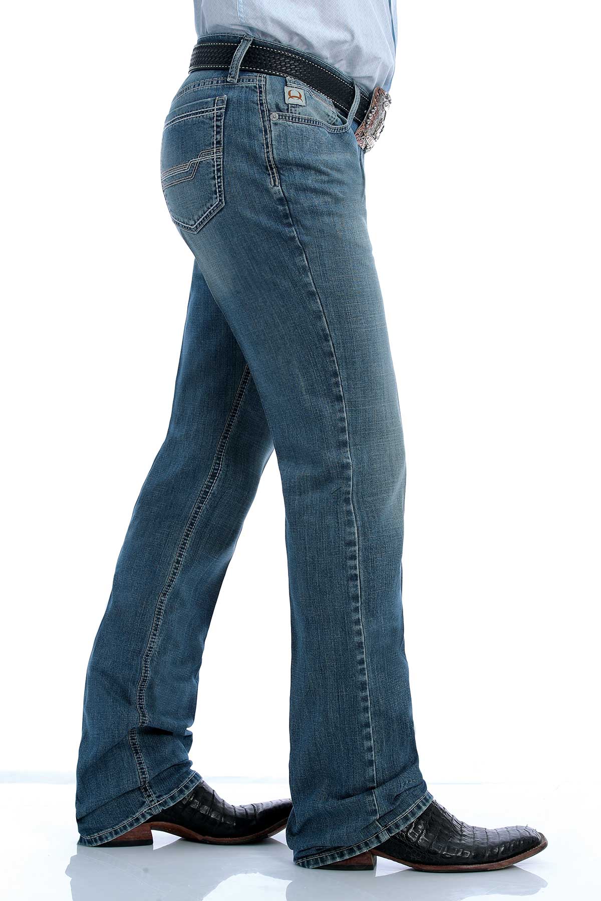 CINCH MEN'S SLIM FIT IAN JEANS IN A LIGHT WASH