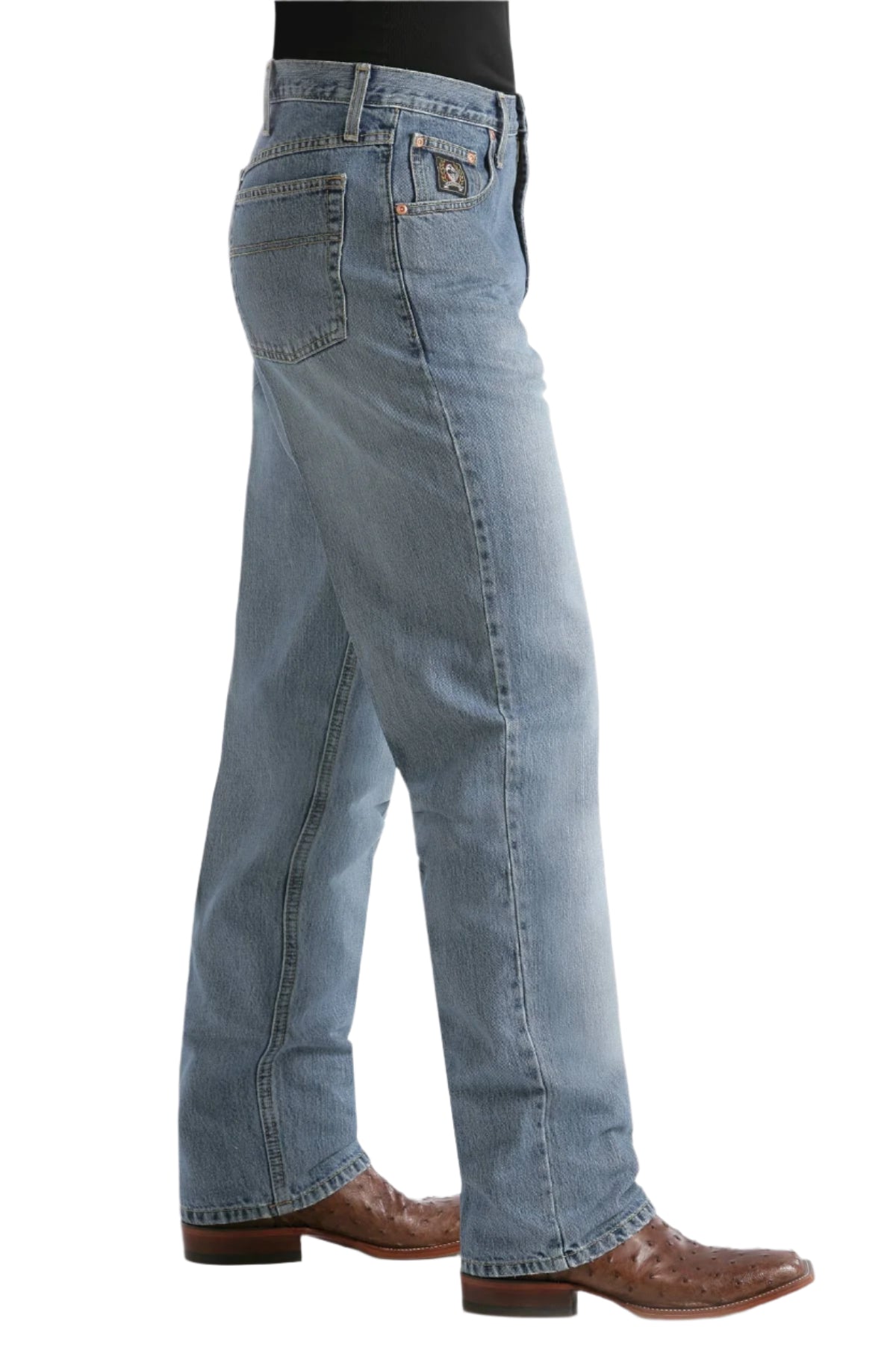 Cinch Dark Stonewash Black Label Jean