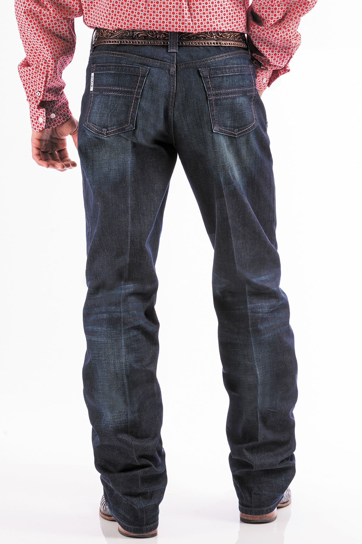 Cinch Dark Stonewash White Label Jean