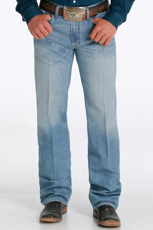 Cinch White Label Performance Straight Leg - LIGHT STONE WASH