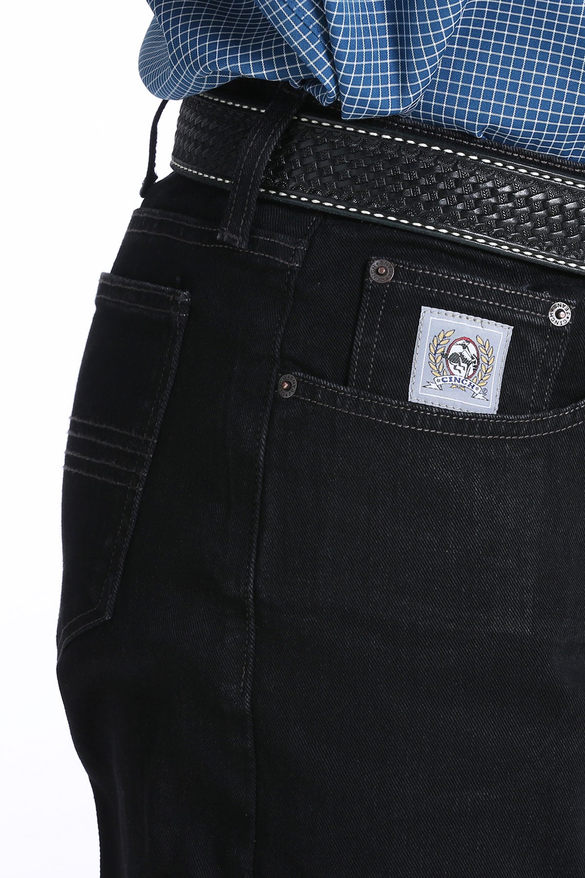 Cinch Medium Stonewash Silver Jean BLACK