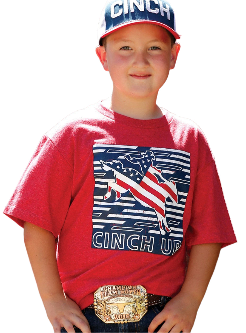 CINCH UP BOY'S GRAPHIC TEE