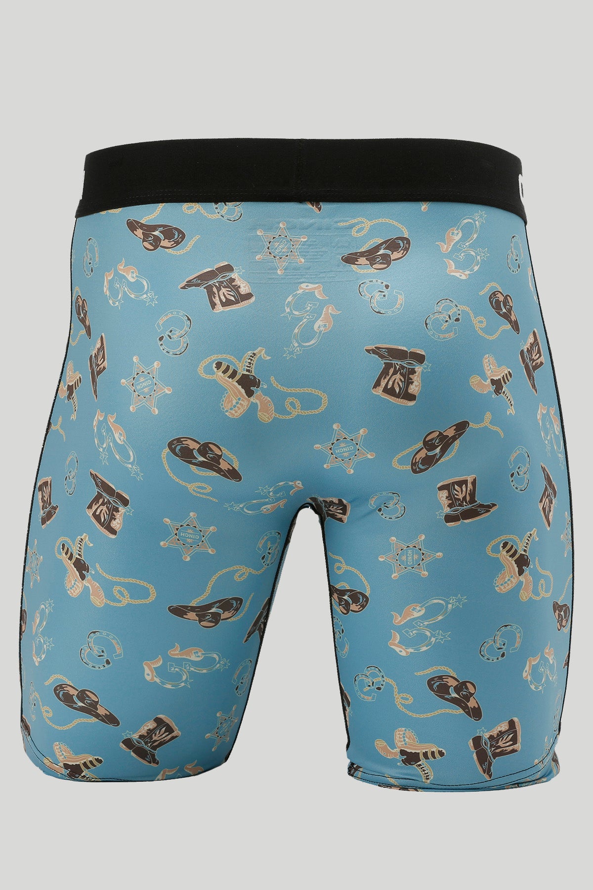 CINCH MEN'S 9" SHERIFF BOXER BRIEFS - TURQUOISE