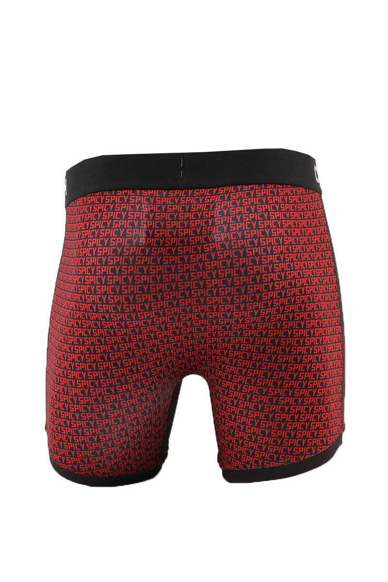 Cinch Mens Boxer Briefs CHILI PEPPER 6"