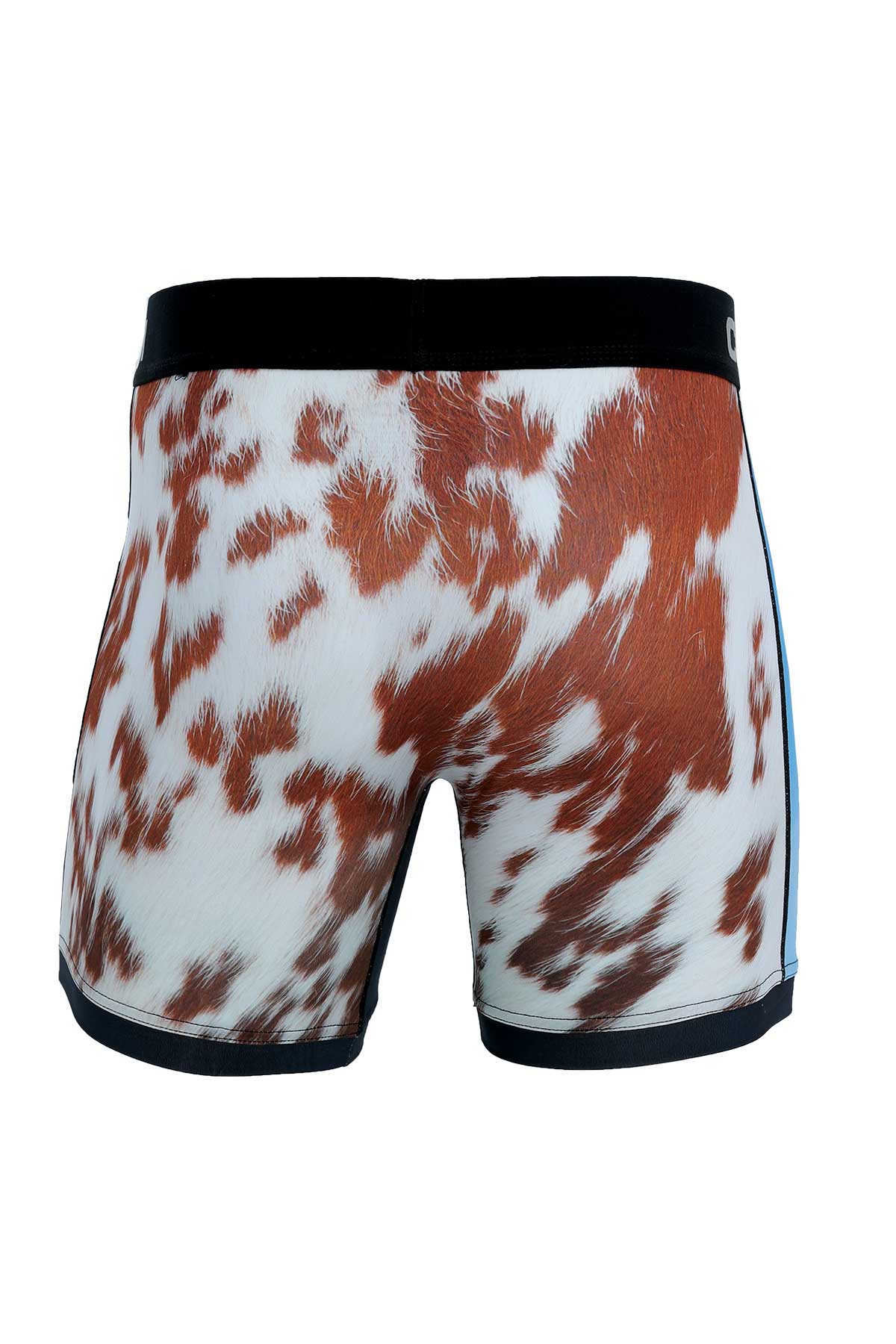 CINCH MEN'S COW PRINT 6" BOXER BRIEF