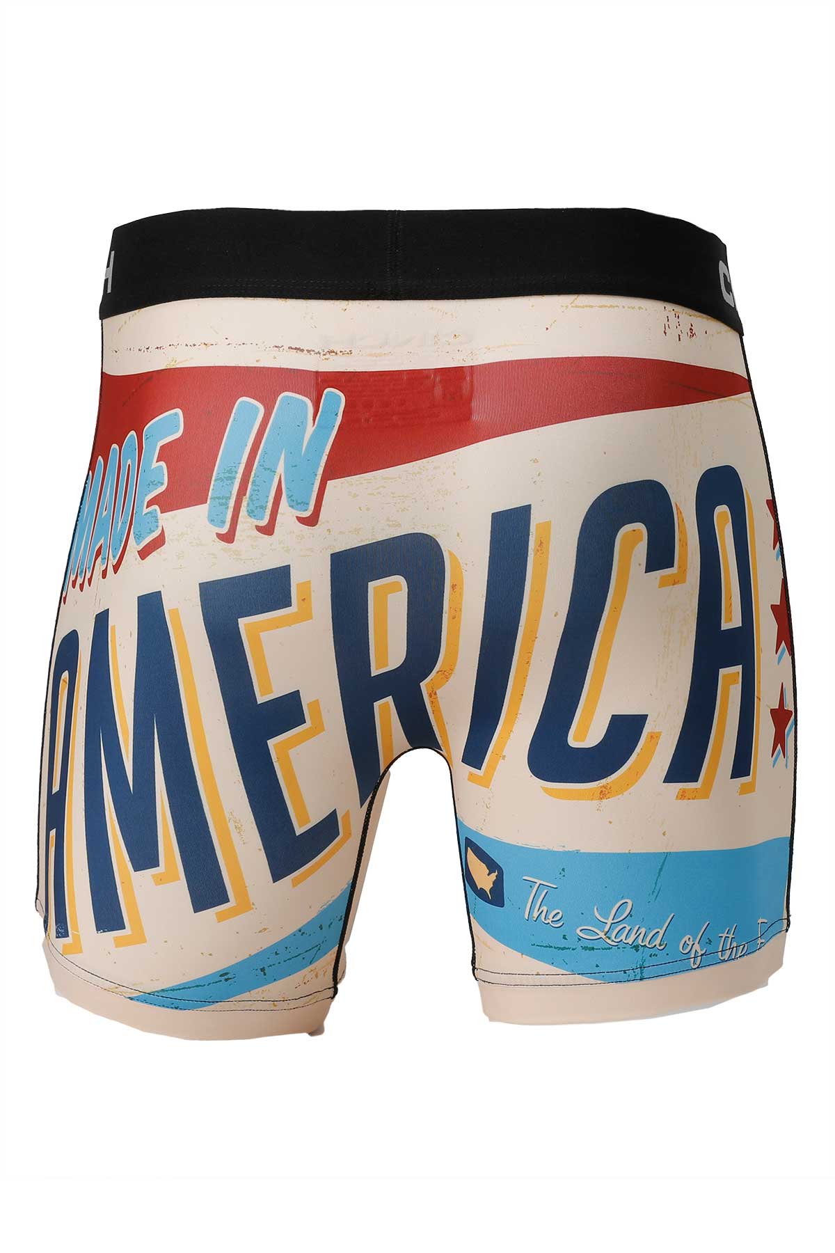 CINCH MEN'S MADE IN AMERICA PRINT 6" BOXER BRIEF