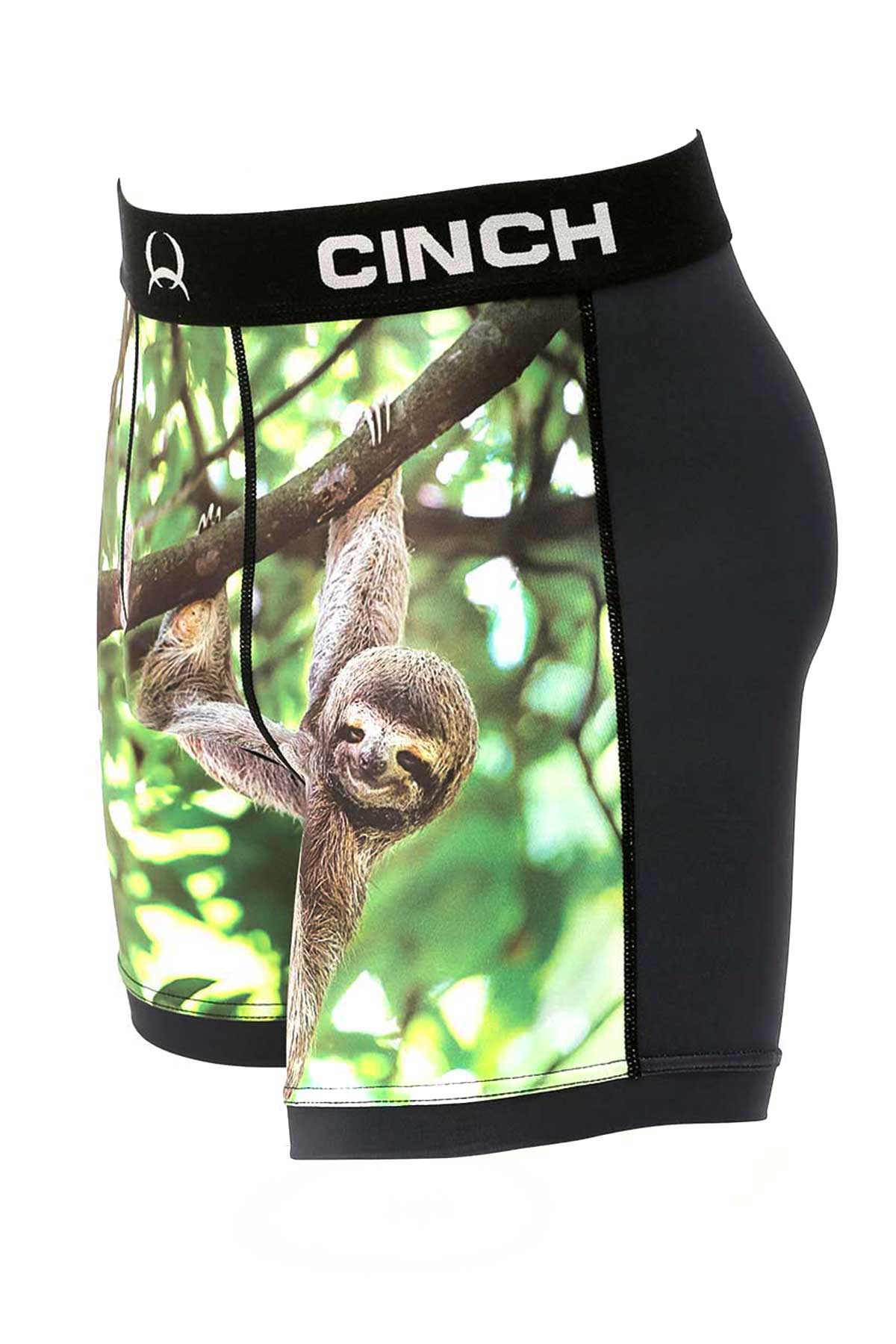 CINCH MEN'S 6" SLOTH BOXER BRIEFS - MULTI