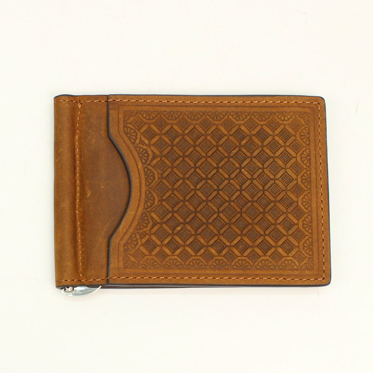 NOCONA DIAMOND WEAVE MONEY CLIP