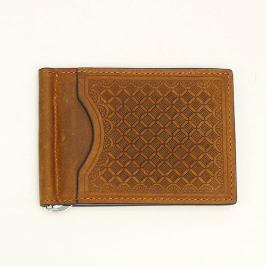 NOCONA DIAMOND WEAVE MONEY CLIP