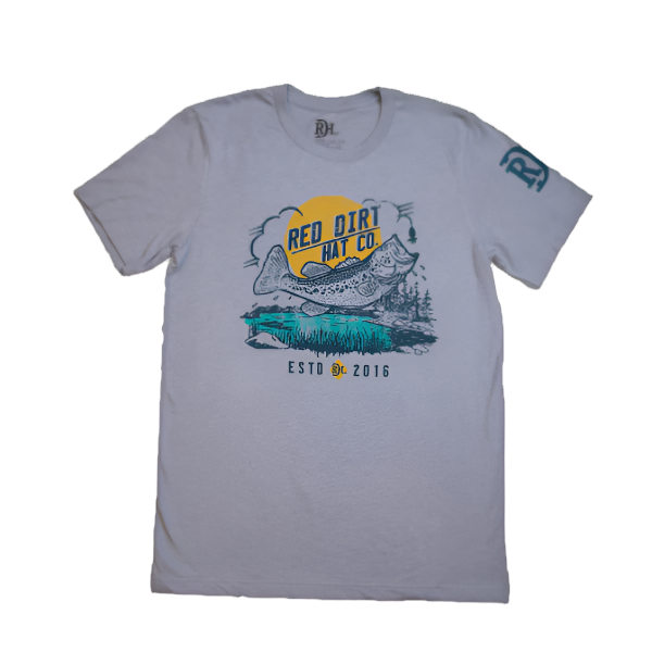 RED HAT COMPANY BIG BASS TEE SHIRT