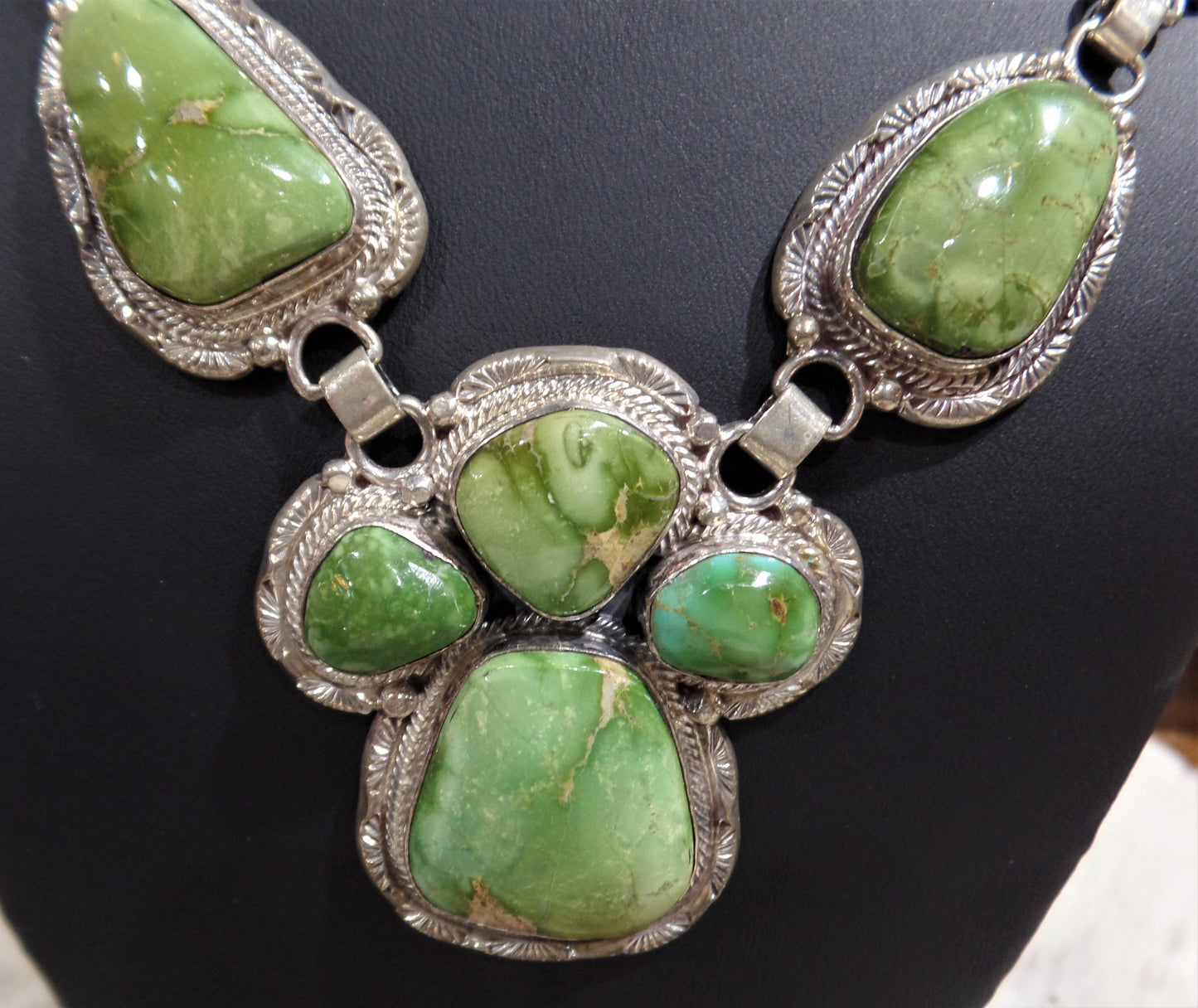 Roie Jaque Emerald Valley Turquoise Link Necklace Set