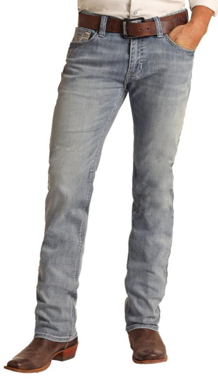ROCK & ROLL MEN'S REVOLVER STRAIGHT LIGHT VINTAGE JEAN