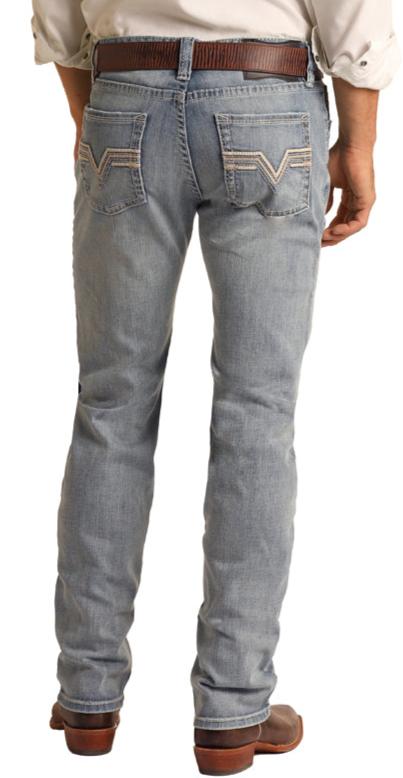 ROCK & ROLL MEN'S REVOLVER STRAIGHT LIGHT VINTAGE JEAN