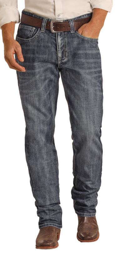 ROCK & ROLL DOUBLE BARREL STACKABLE BOOT CUT JEAN