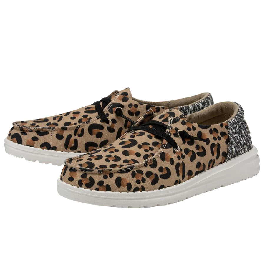 HEY DUDE WENDY FUNK CHEETAH COLLAGE LADIES SHOES – Yee Haw Ranch Outfitters