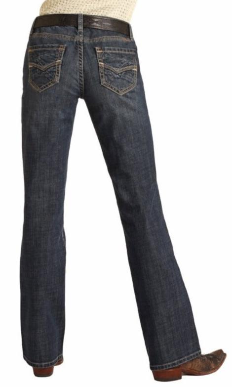 Rock & Roll Ladies Mid-Rise Bootcut