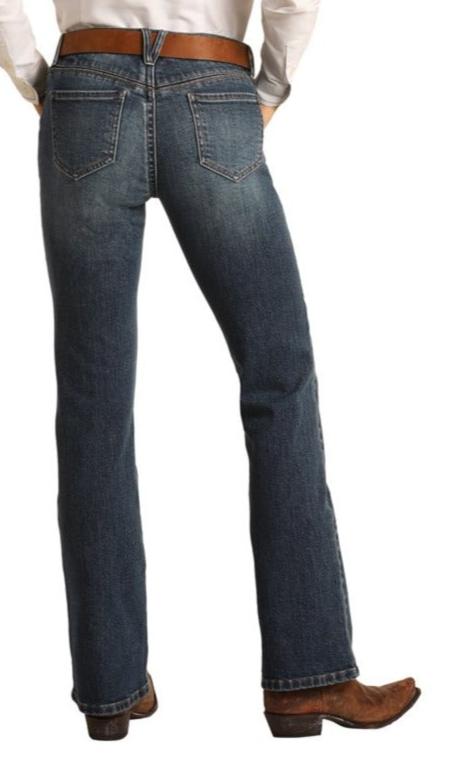 Rock & Roll Ladies Riding Boot Jeans