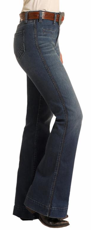 Rock & Roll High-Rise Trousers Jeans