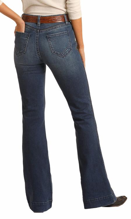 Rock & Roll High-Rise Trousers Jeans