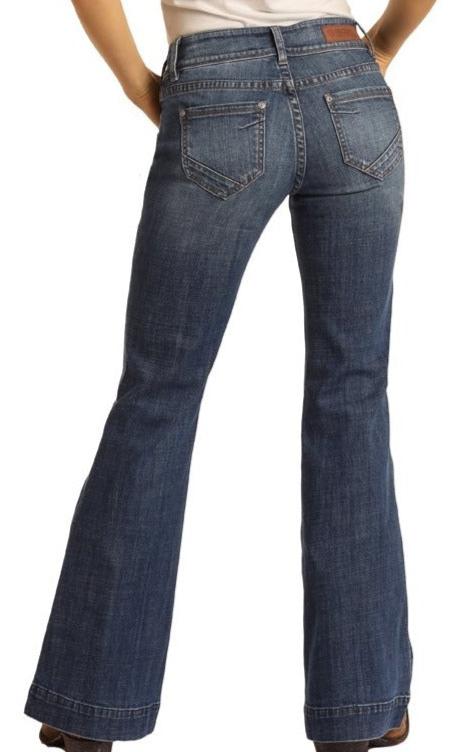 Rock & Roll MIdRise Trouser Jeans