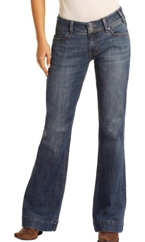 Rock & Roll MIdRise Trouser Jeans