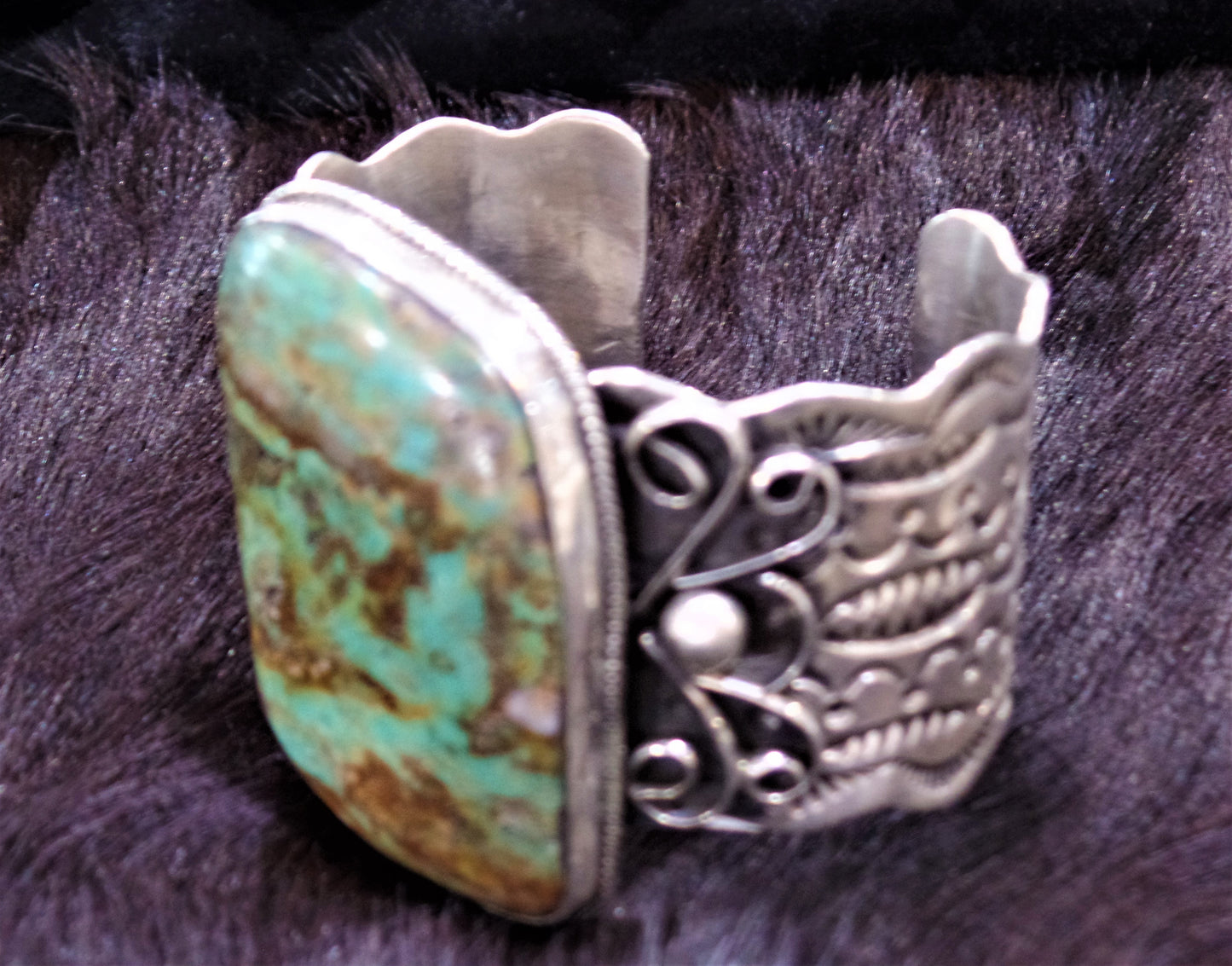 Chimney Butte Royston Turquoise Cuff Bracelet