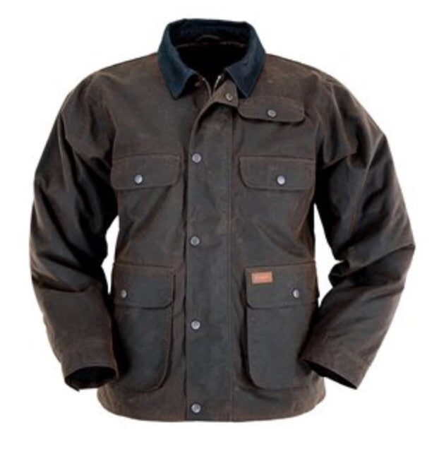 Outback Trading Co. Overlander Oilskin Jacket in Bronze