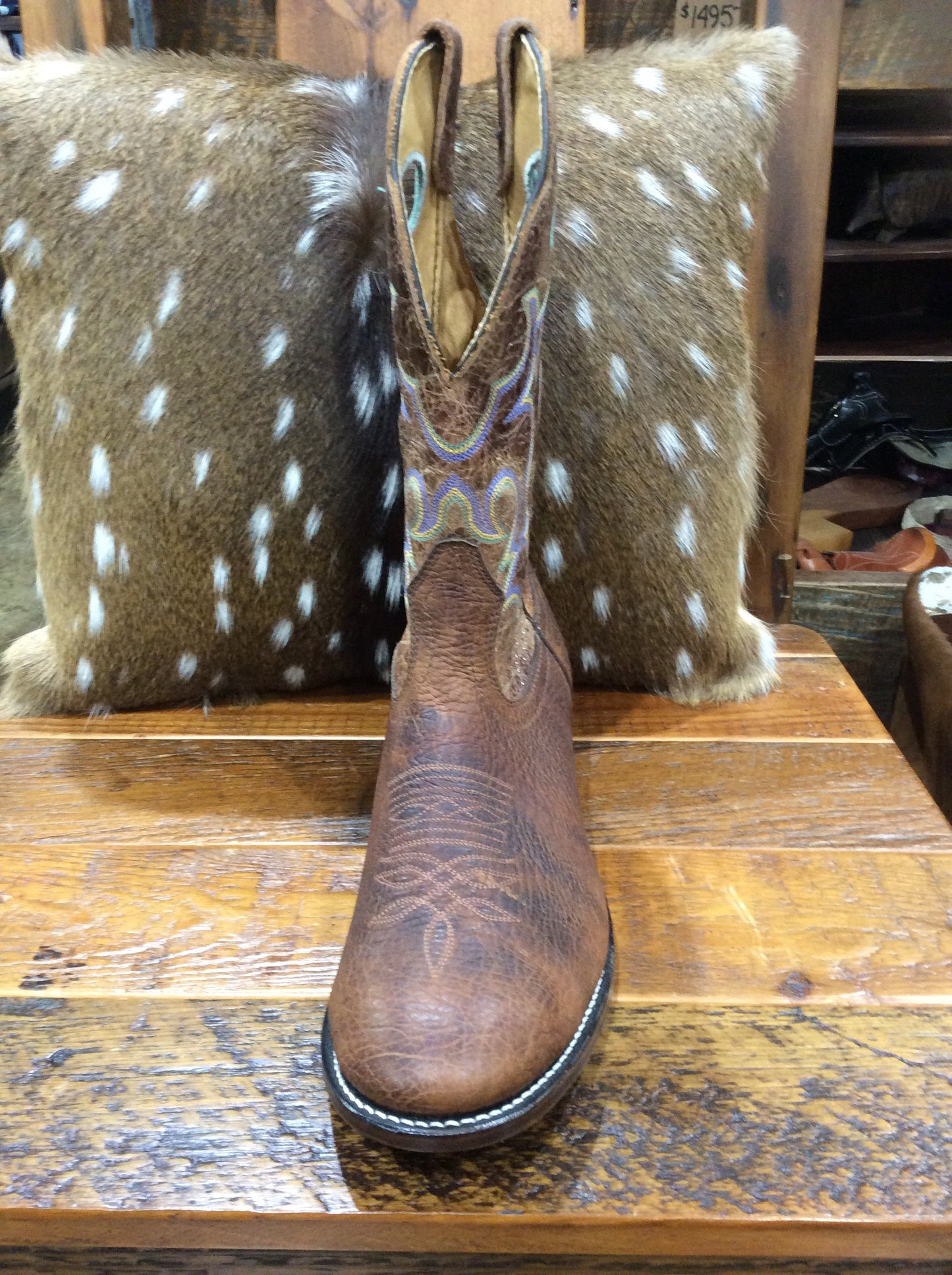 MEN'S BOULET 12" SHRUNKEN BOMBER PUMA MADERA BOOTS