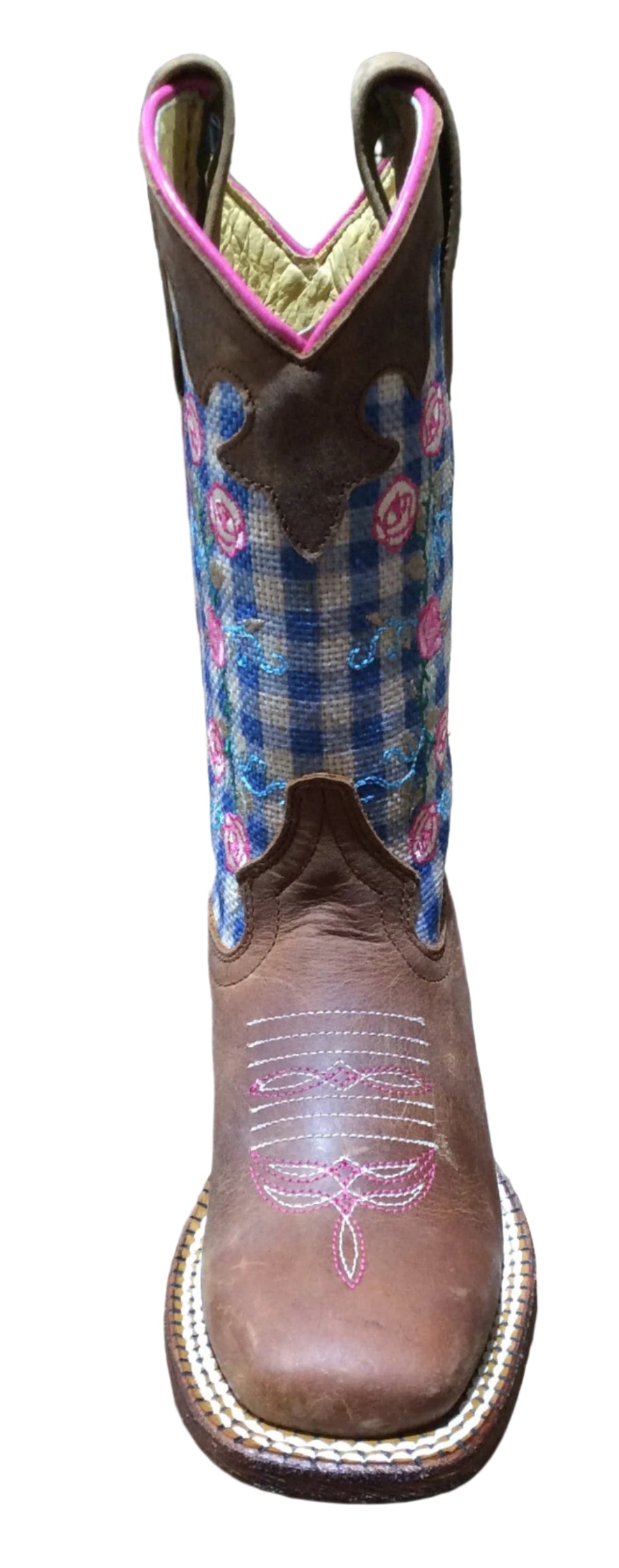MACIE BEAN GIRL'S HONEY CRAZY HORSE BOOTS