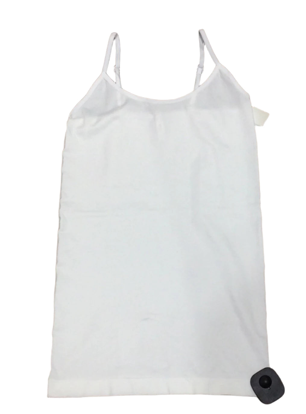 LONG SEAMLESS TANK TOP - WHITE