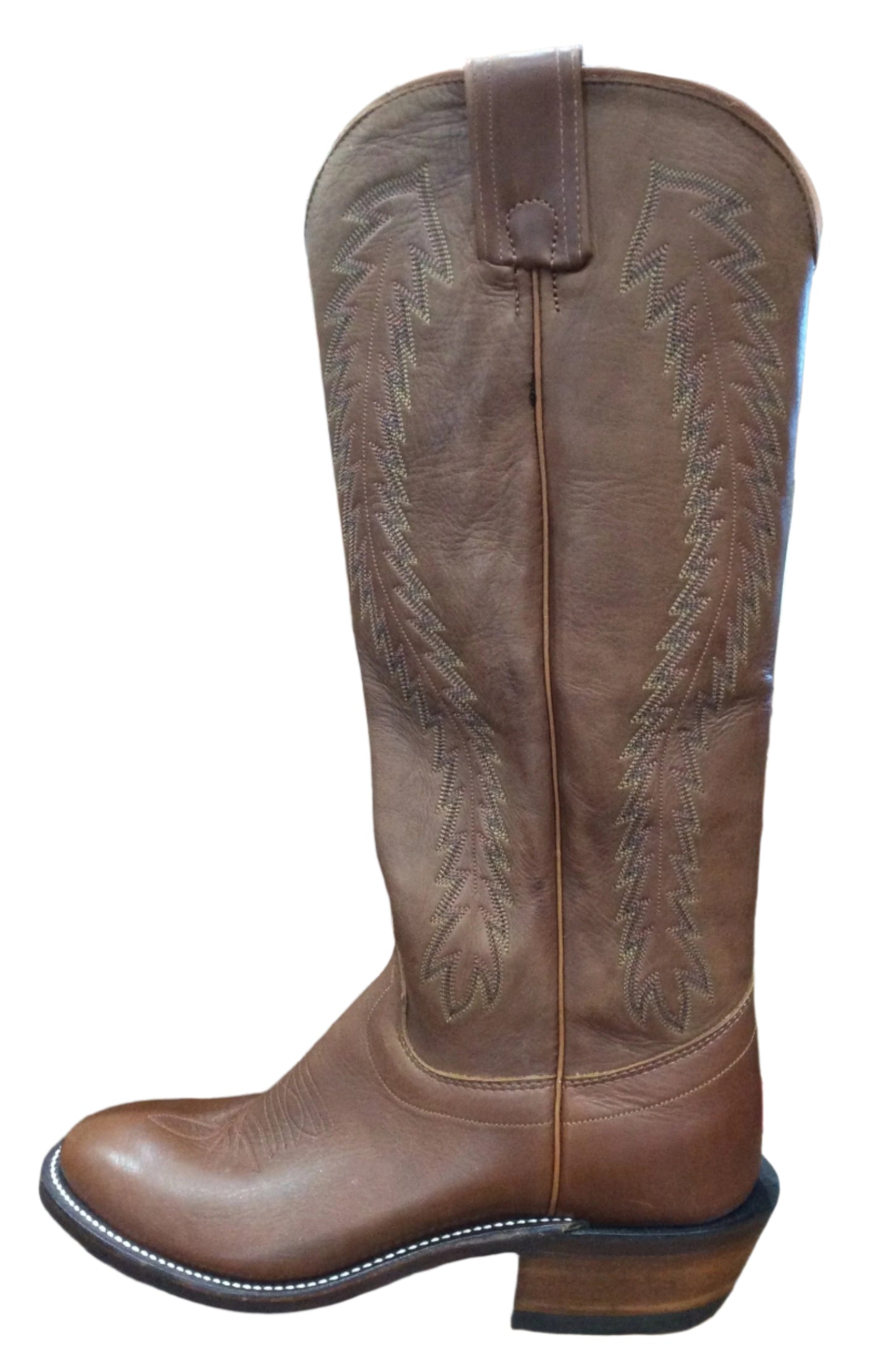 OLATHE Brown Mule Chestnut Remuda Boot