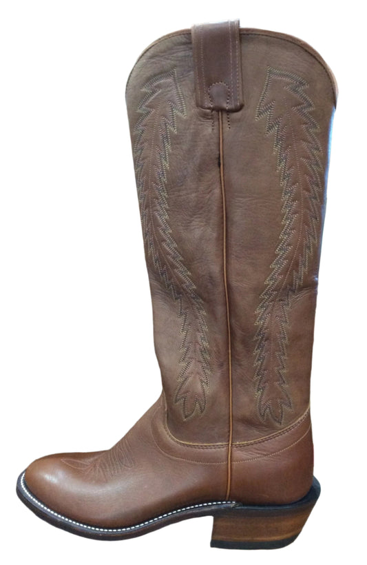 OLATHE Brown Mule Chestnut Remuda Boot