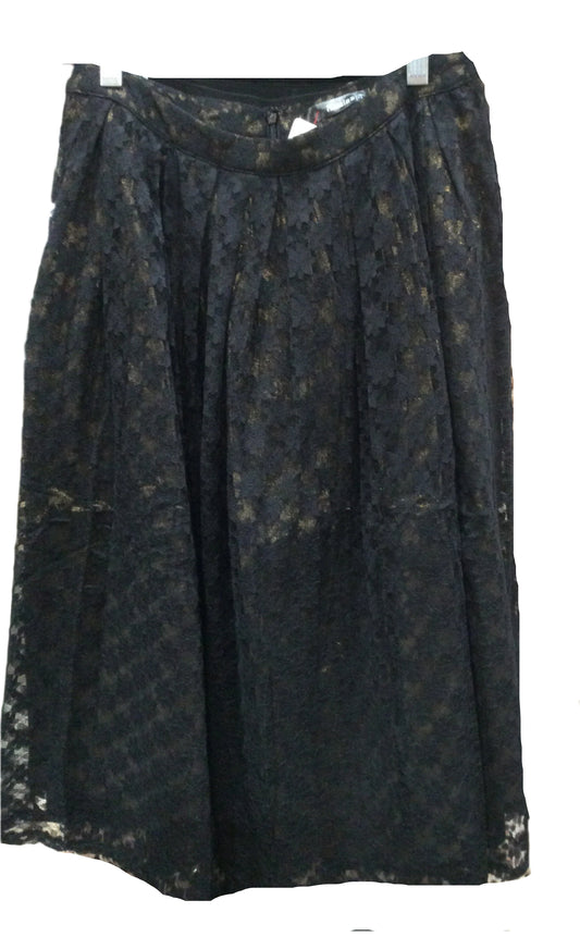 BLACK AND GOLD Skirt