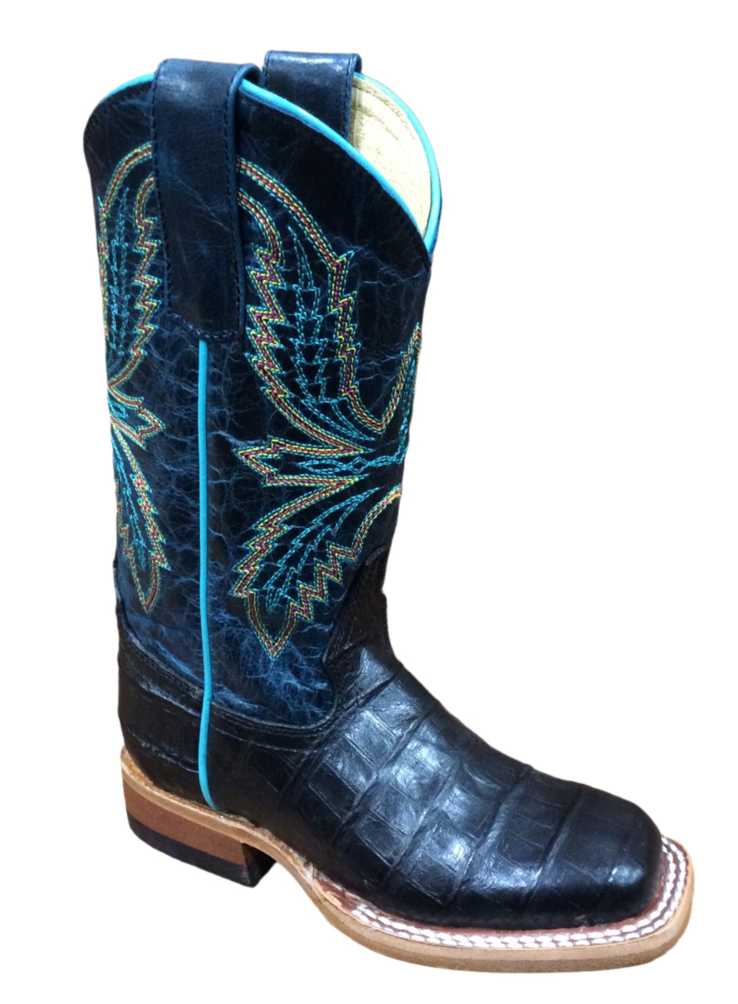 MACIE BEAN KIDS CAIMAN PRINT BOOTS