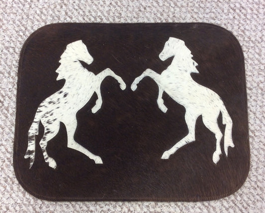 Cowhide Horse Patchwork Placemat