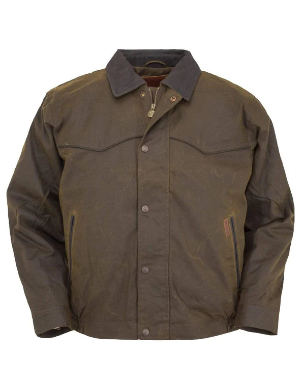 Outback Trading Co. Trailblazer Oilskin Jacket in Bronze