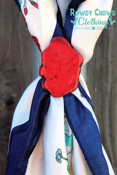 Red Rock Scarf Slide or Tee Shirt Clip