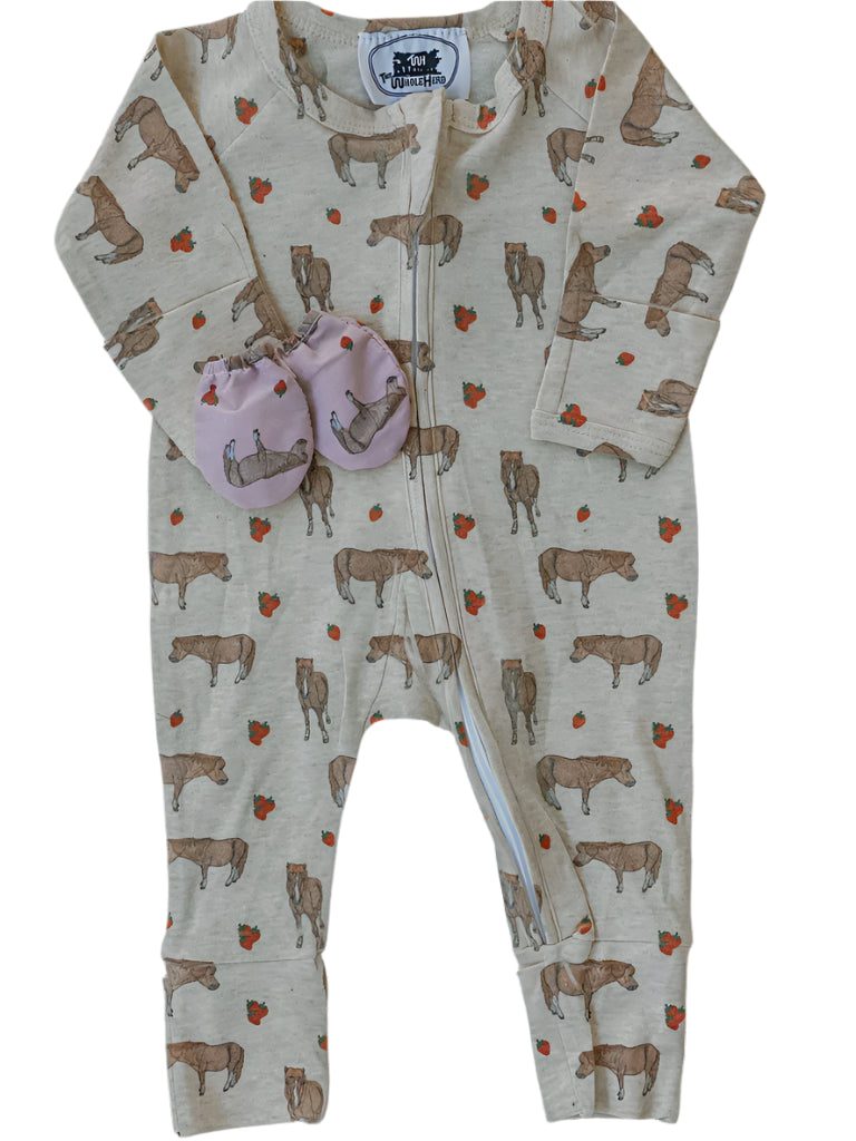 SHORTCAKE BERRIES INFANT SLEEPER