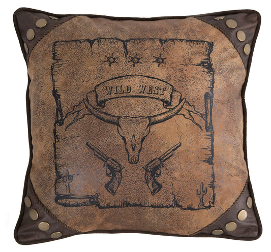 WILD WEST COUNTRY PILLOW